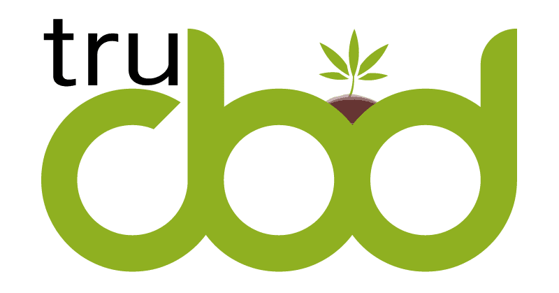 green cbd logo with cannabis leaf accent